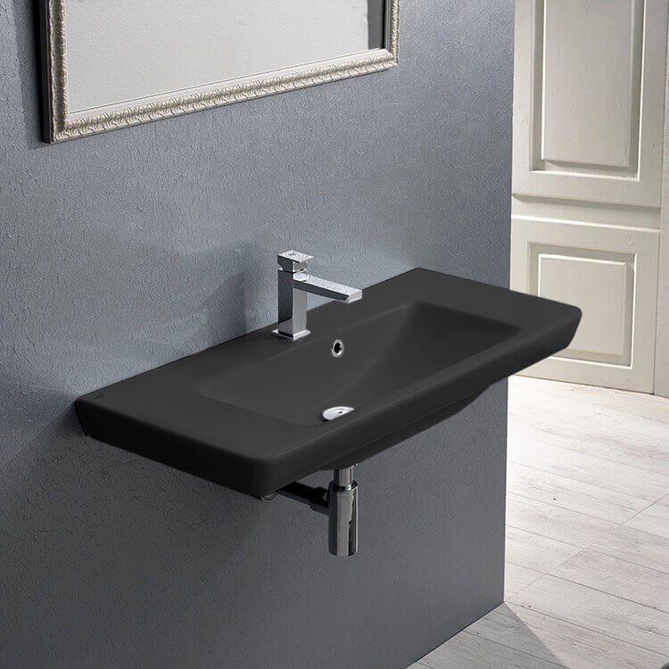 CeraStyle 068307-U/D Bathroom Sink, Porto | Nameek's
